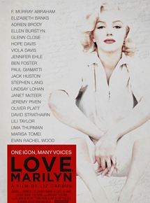 Affiche du film Love, Marilyn (2012) de Liz Garbus. Voir Love, Marilyn en streaming / torrent sur meilleurs-films.fr