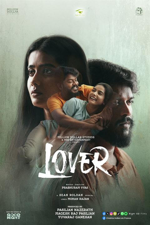 Affiche du film Lover (2024) de Prabhu Ram Vyas. Voir Lover en streaming / torrent sur meilleurs-films.fr