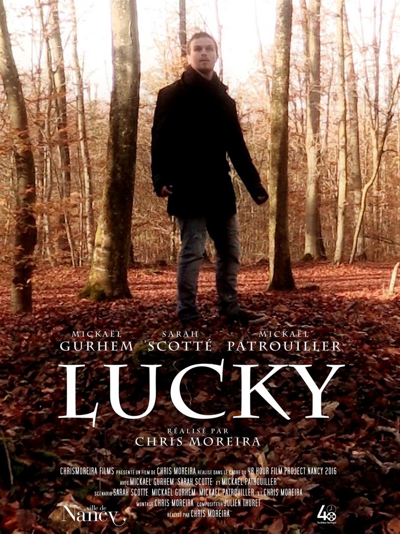 Affiche du court métrage Lucky (2016) de Chris Moreira Affiche du court métrage Lucky (2016) de Chris Moreira. Voir Lucky en streaming / torrent sur meilleurs-films.fr