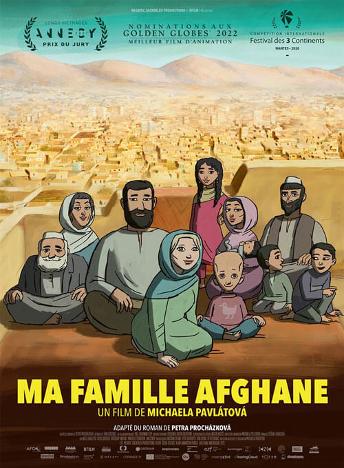 Affiche du film Ma famille afghane (2022) de Michaela Pavlatova. Voir Ma famille afghane en streaming / torrent sur meilleurs-films.fr