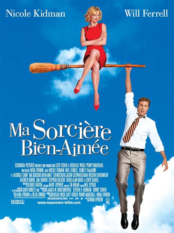 Affiche du film Ma sorcière bien-aimée (2005) de Nora Ephron. Voir Ma sorcière bien-aimée en streaming / torrent sur meilleurs-films.fr