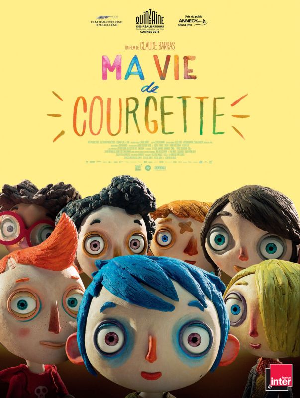 Affiche du film Ma Vie De Courgette (2015) de Claude Barras. Voir Ma Vie De Courgette en streaming / torrent sur meilleurs-films.fr