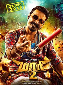 Affiche du film Maari 2 (2018) de Balaji Mohan. Voir Maari 2 en streaming / torrent sur meilleurs-films.fr