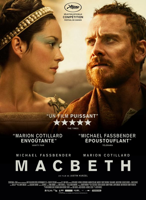 Affiche du film Macbeth (2015) de Justin Kurzel Affiche du film Macbeth (2015) de Justin Kurzel. Voir Macbeth en streaming / torrent sur meilleurs-films.fr