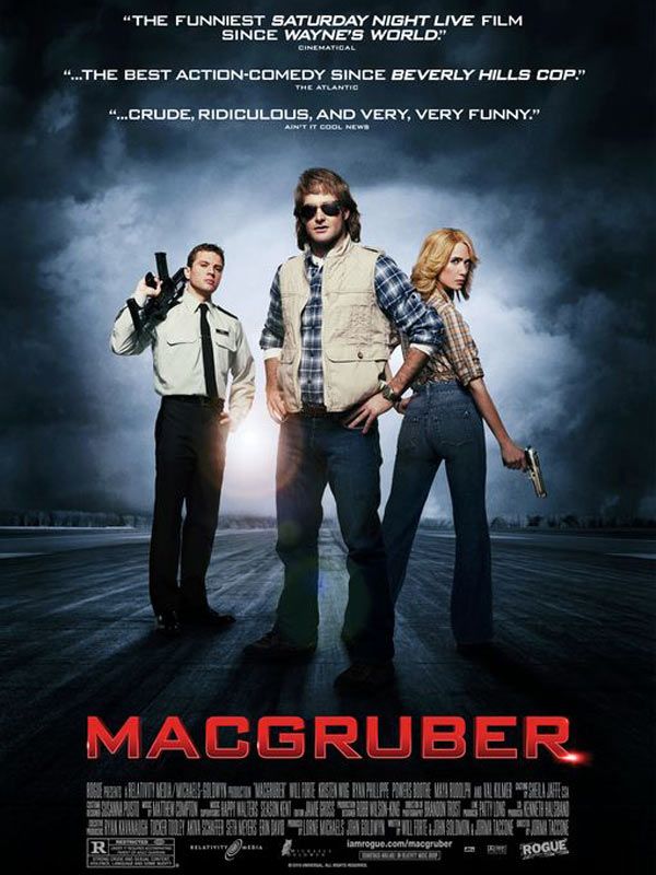 Affiche du film MacGruber (2010) de Jorma Taccone Affiche du film MacGruber (2010) de Jorma Taccone. Voir MacGruber en streaming / torrent sur meilleurs-films.fr