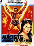 Affiche du film Maciste, l’homme le plus fort du monde (1961) de Antonio Leonviola. Voir Maciste, l’homme le plus fort du monde en streaming / torrent sur meilleurs-films.fr