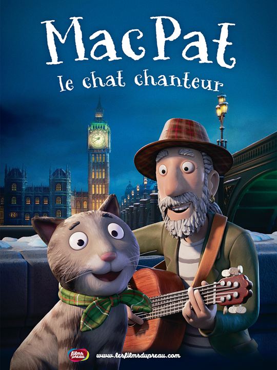 Affiche du film MacPat le chat chanteur (2024)