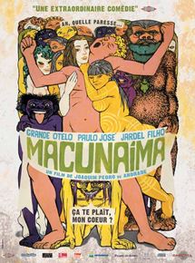 Affiche du film Macunaïma (1969) de Joaquim Pedro de Andrade. Voir Macunaïma en streaming / torrent sur meilleurs-films.fr