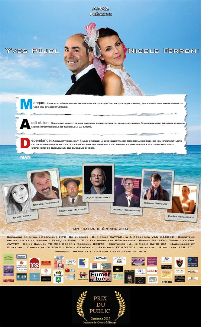 Affiche du court métrage Mad Man, Fumer Tue! (2016) de Stéphane Zito. Voir Mad Man, Fumer Tue! en streaming / torrent sur meilleurs-films.fr