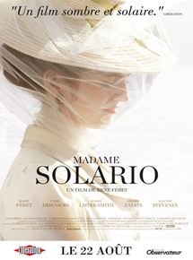 Affiche du film Madame Solario (2012) de René Féret. Voir Madame Solario en streaming / torrent sur meilleurs-films.fr