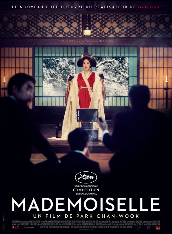 Affiche du film Mademoiselle (2016) de Park Chan-Wook. Voir Mademoiselle en streaming / torrent sur meilleurs-films.fr