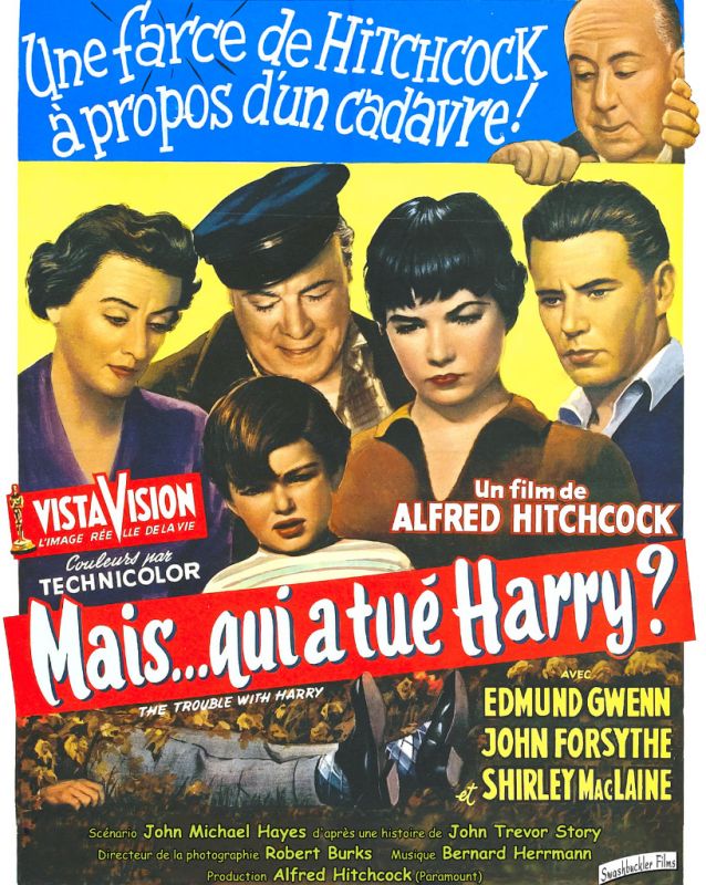 Affiche du film Mais qui a tué Harry ? (1955) de Alfred Hitchcock. Voir Mais qui a tué Harry ? en streaming / torrent sur meilleurs-films.fr