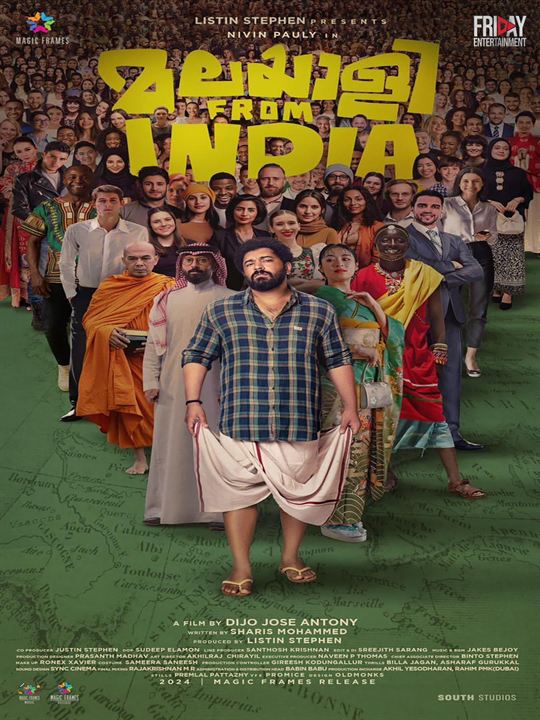 Affiche du film Malayalee from India (2024) de Dijo Jose Antony. Voir Malayalee from India en streaming / torrent sur meilleurs-films.fr