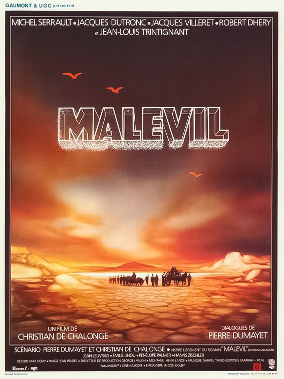 Affiche du film Malevil (1981) de Christian de Chalonge Affiche du film Malevil (1981) de Christian de Chalonge. Voir Malevil en streaming / torrent sur meilleurs-films.fr