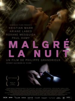 Affiche du film Malgré la nuit (2016) de Philippe Grandrieux.