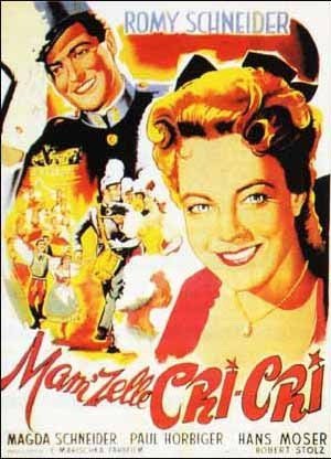 Affiche du film Mam’zelle Cricri (1955) de Ernst Marischka. Voir Mam’zelle Cricri en streaming / torrent sur meilleurs-films.fr