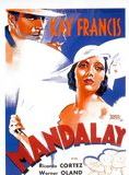 Affiche du film Mandalay (1934) de Michael Curtiz. Voir Mandalay en streaming / torrent sur meilleurs-films.fr