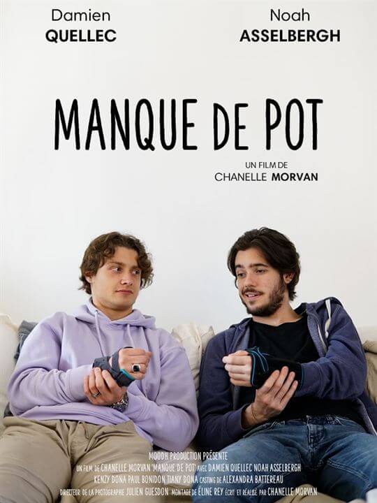 Affiche du court métrage Manque de pot (2025) de Chanelle Morvan Affiche du court métrage Manque de pot (2025) de Chanelle Morvan. Voir Manque de pot en streaming / torrent sur meilleurs-films.fr