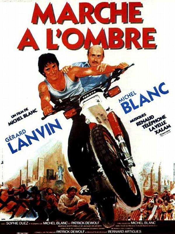 Affiche du film Marche à l’ombre (1984) de Michel Blanc Affiche du film Marche à l’ombre (1984) de Michel Blanc. Voir Marche à l’ombre en streaming / torrent sur meilleurs-films.fr