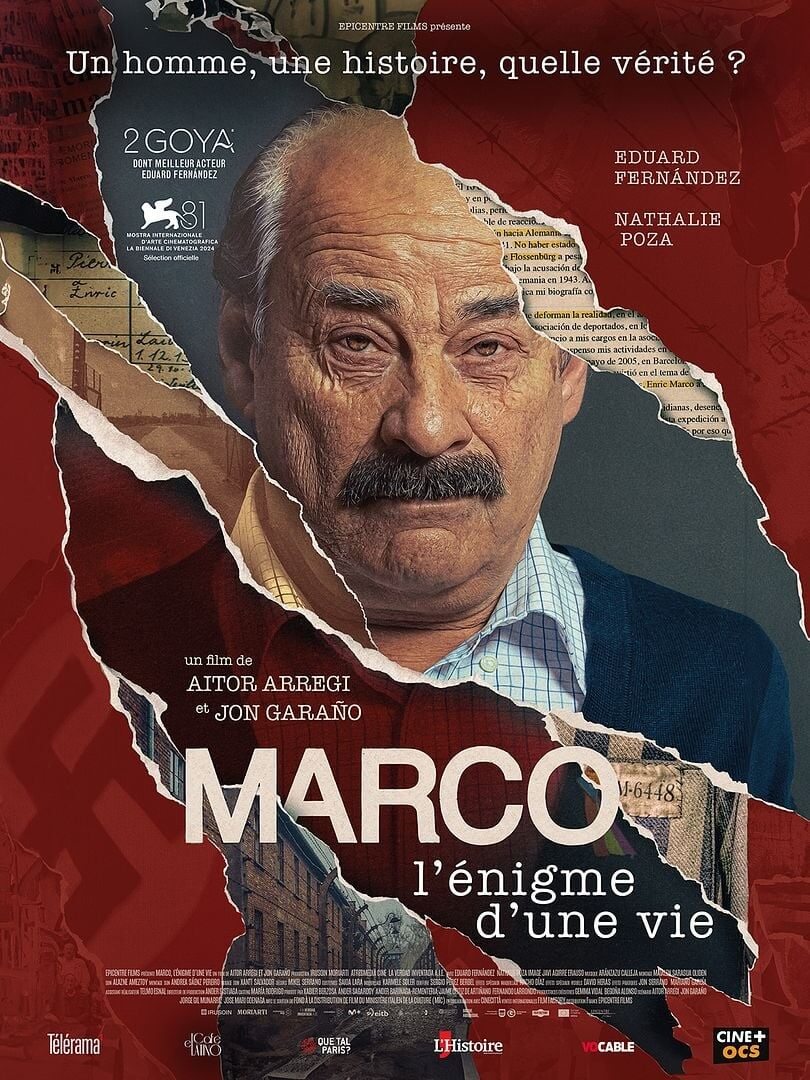 Affiche du film Marco, l’énigme d’une vie (2025) de Aitor Arregi. Voir Marco, l’énigme d’une vie en streaming / torrent sur meilleurs-films.fr