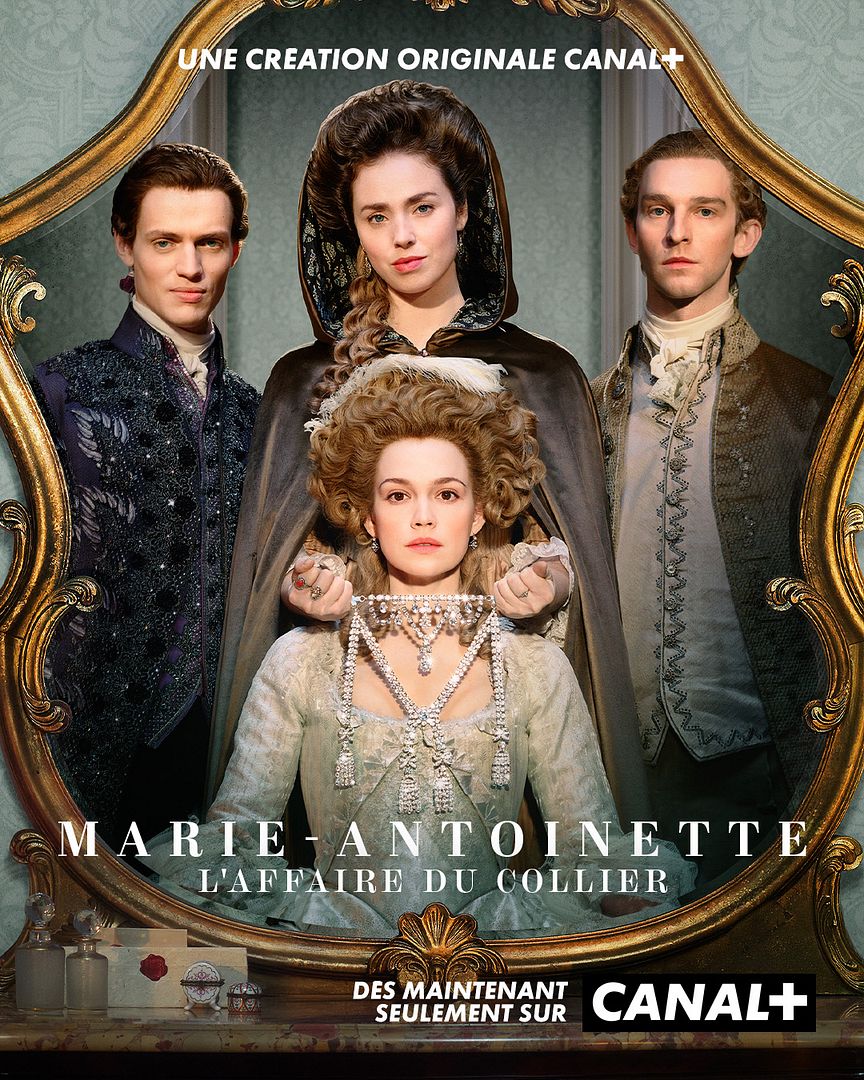 Affiche de la série Marie Antoinette : L’Affaire du collier (2025) de Deborah Davis. Voir Marie Antoinette : L’Affaire du collier en streaming / torrent sur meilleurs-films.fr
