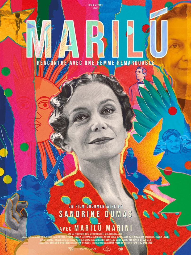 Affiche du film Marilú, rencontre avec une femme remarquable (2023) de Sandrine Dumas. Voir Marilú, rencontre avec une femme remarquable en streaming / torrent sur meilleurs-films.fr