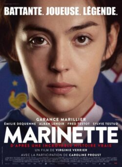 Affiche du film Marinette (2023) de Marinette Pichon & Virginie Verrier.