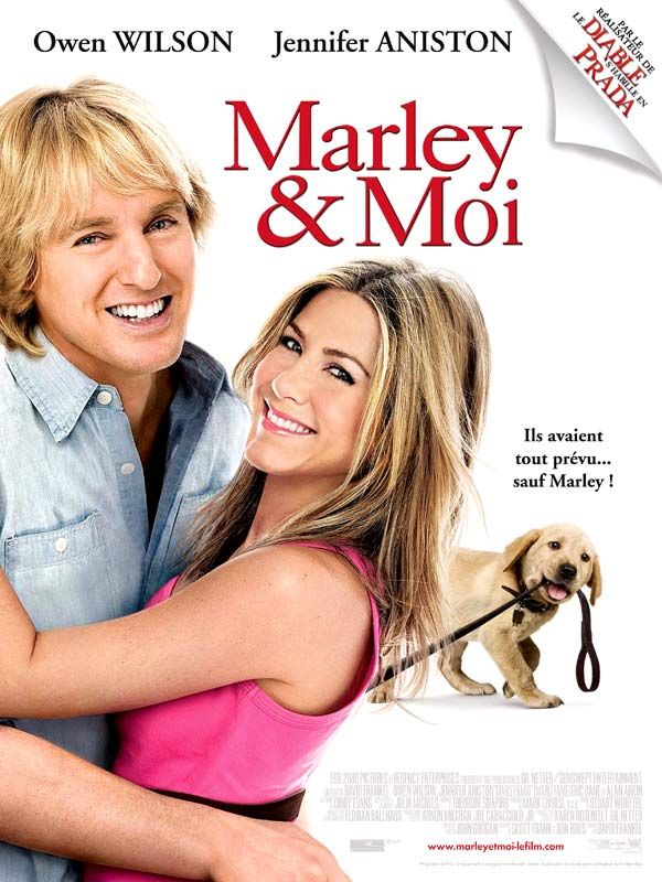 Affiche du film Marley & moi (2008) de David Frankel Affiche du film Marley & moi (2008) de David Frankel. Voir Marley & moi en streaming / torrent sur meilleurs-films.fr