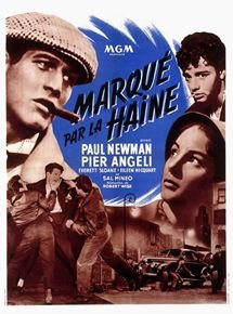 Affiche du film Marqué par la Haine (1956) de Robert Wise. Voir Marqué par la Haine en streaming / torrent sur meilleurs-films.fr