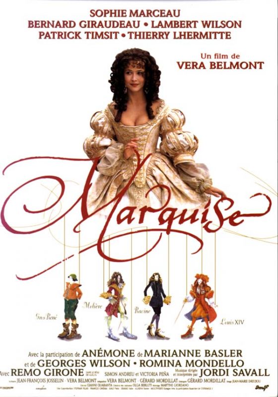 Affiche du film Marquise (1997) de Véra Belmont Affiche du film Marquise (1997) de Véra Belmont. Voir Marquise en streaming / torrent sur meilleurs-films.fr