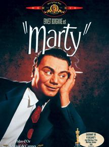 Affiche du film Marty (1955) de Delbert Mann. Voir Marty en streaming / torrent sur meilleurs-films.fr