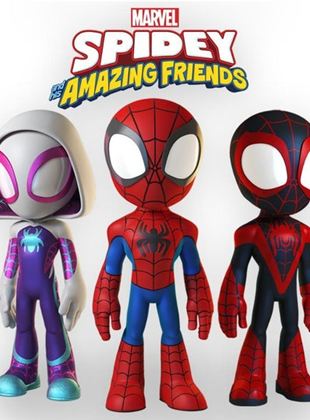 Affiche de la série Marvel’s Spidey And His Amazing Friends (2021) de Affiche de la série Marvel’s Spidey And His Amazing Friends (2021) de . Voir Marvel’s Spidey And His Amazing Friends en streaming / torrent sur meilleurs-films.fr