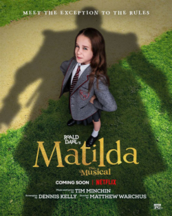 Affiche du film Matilda (2022) de Matthew Warchus.