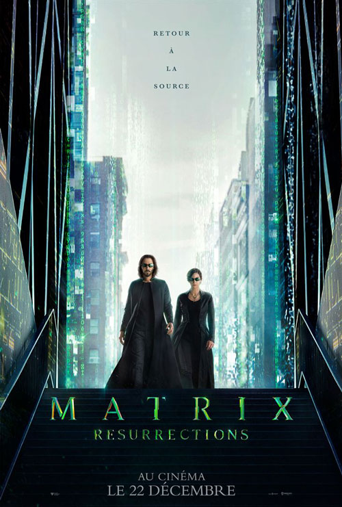 Affiche du film Matrix 4 – Resurrections (2021) de Lana Wachowski Affiche du film Matrix 4 – Resurrections (2021) de Lana Wachowski. Voir Matrix 4 – Resurrections en streaming / torrent sur meilleurs-films.fr