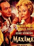 Affiche du film Maxime (1958) de Henri Verneuil Affiche du film Maxime (1958) de Henri Verneuil. Voir Maxime en streaming / torrent sur meilleurs-films.fr