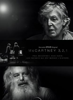 Affiche de la série McCartney 3,2,1 (2021) de Russell Barnes. Voir McCartney 3,2,1 en streaming / torrent sur meilleurs-films.fr