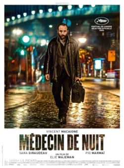 Affiche du film Un médecin de nuit (2020) de Elie Wajeman.