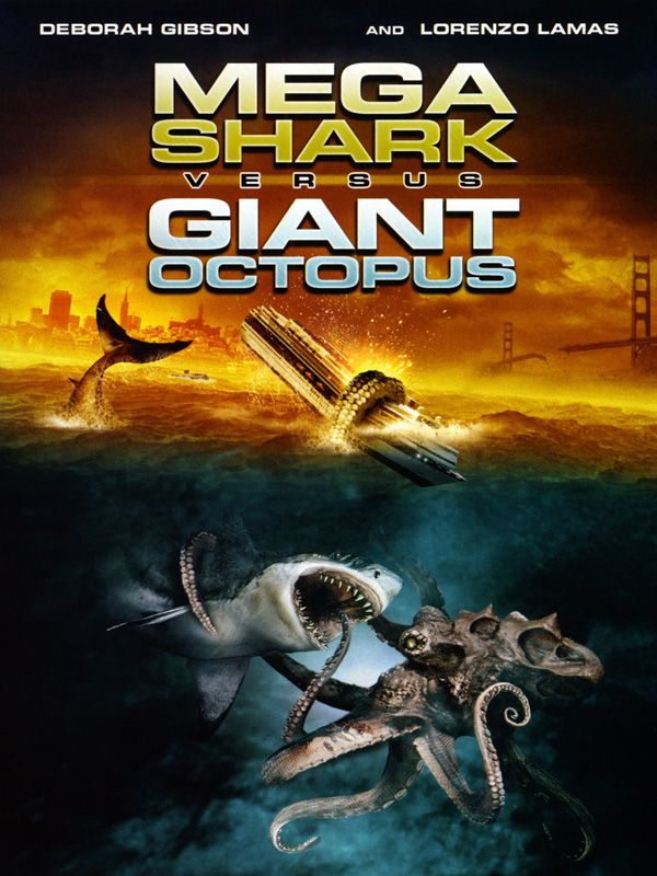Affiche du film Mega Shark vs Giant Octopus (2009) de Jack Perez. Voir Mega Shark vs Giant Octopus en streaming / torrent sur meilleurs-films.fr