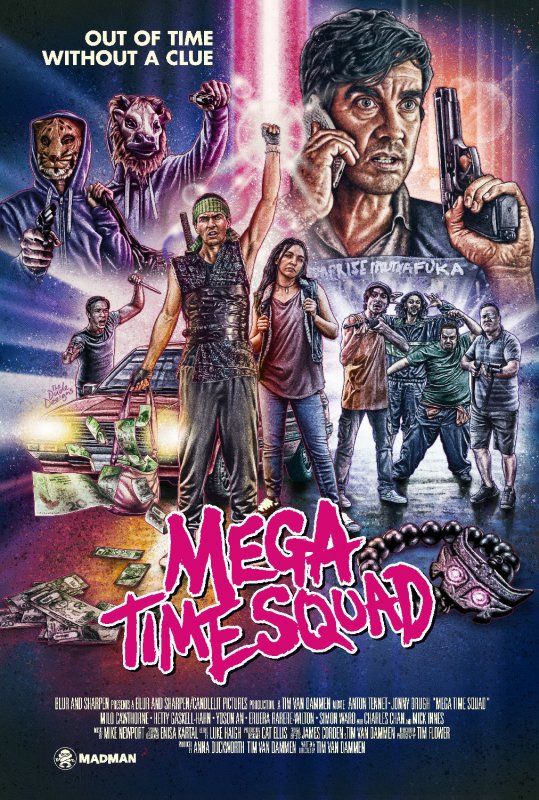 Affiche du film Mega Time Squad (2018) de Tim van Dammen. Voir Mega Time Squad en streaming / torrent sur meilleurs-films.fr