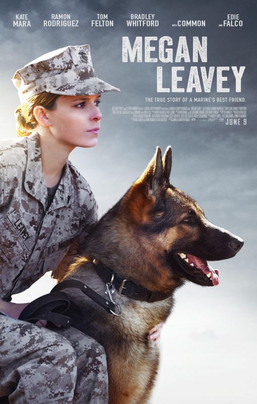 Affiche du film Megan Leavey (2017) de Gabriela Cowperthwaite. Voir Megan Leavey en streaming / torrent sur meilleurs-films.fr