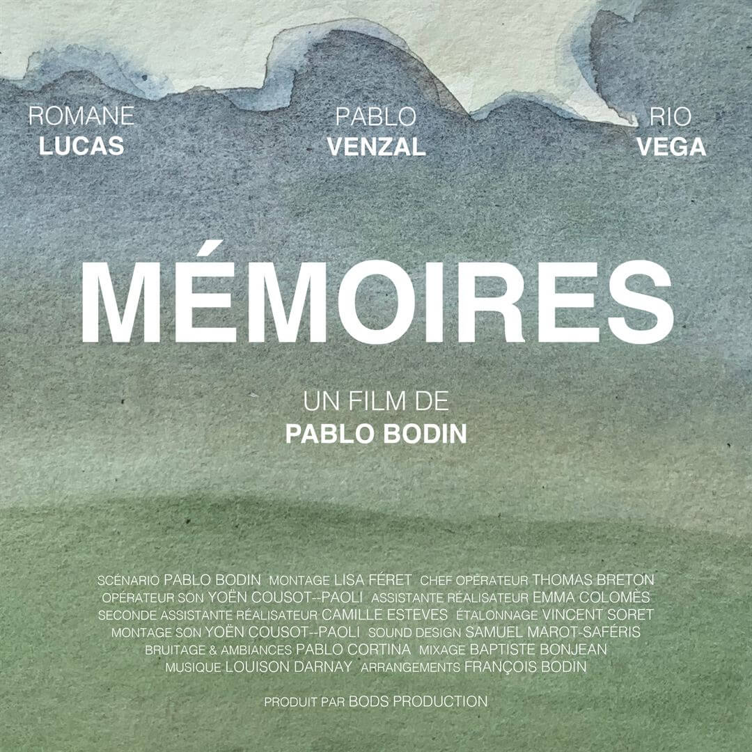 Affiche du film Mémoires (2021) de Pablo Bodin. Voir Mémoires en streaming / torrent sur meilleurs-films.fr