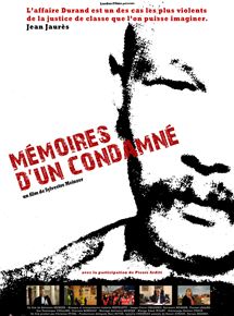 Affiche du film Mémoires d’un condamné (2017) de Sylvestre Meinzer. Voir Mémoires d’un condamné en streaming / torrent sur meilleurs-films.fr