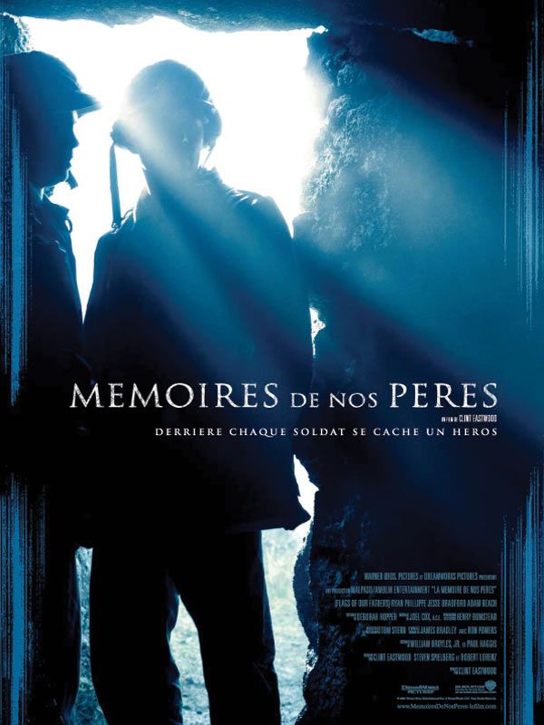 Affiche du film Mémoires de nos pères (2006) de Clint Eastwood Affiche du film Mémoires de nos pères (2006) de Clint Eastwood. Voir Mémoires de nos pères en streaming / torrent sur meilleurs-films.fr