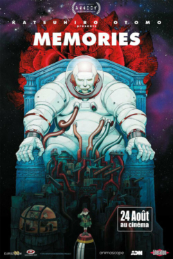 Affiche du film Memories (1995) de Katsuhiro Ôtomo & Koji Morimoto & Tensai Okamura.