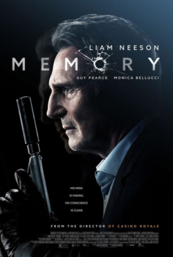 Affiche du film Memory (2022) de Martin Campbell.