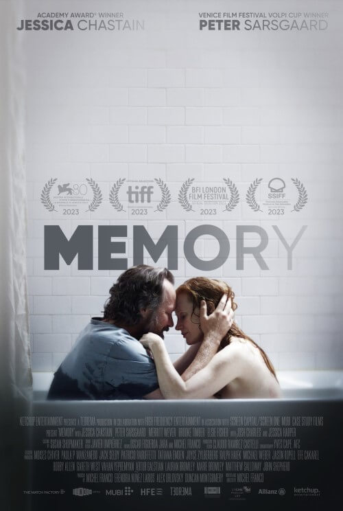 Affiche du film Memory (2024) de Michel Franco Affiche du film Memory (2024) de Michel Franco. Voir Memory en streaming / torrent sur meilleurs-films.fr