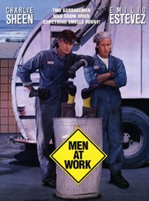 Affiche du film Men at Work (1990) de Emilio Estevez Affiche du film Men at Work (1990) de Emilio Estevez. Voir Men at Work en streaming / torrent sur meilleurs-films.fr