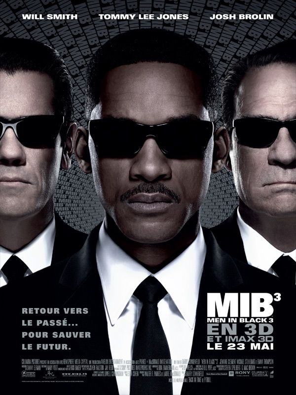 Affiche du film Men In Black III (2012) de Barry Sonnenfeld Affiche du film Men In Black III (2012) de Barry Sonnenfeld. Voir Men In Black III en streaming / torrent sur meilleurs-films.fr