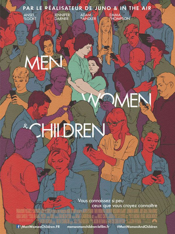 Affiche du film Men, Women & Children (2014) de Jason Reitman Affiche du film Men, Women & Children (2014) de Jason Reitman. Voir Men, Women & Children en streaming / torrent sur meilleurs-films.fr