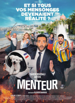 Affiche du film Menteur (2022) de Olivier Baroux.